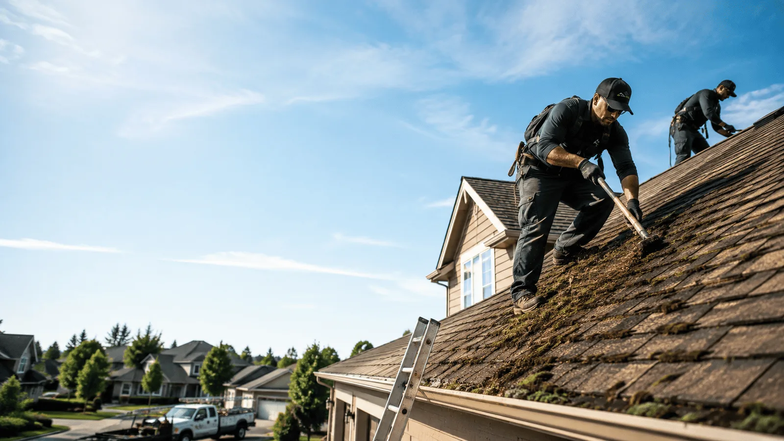 Roof Moss Removal in Lancaster, NY near me
